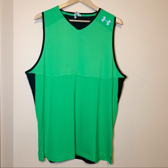 Under Armour Other - Under Armour Green Basketball Athletic Tank Top